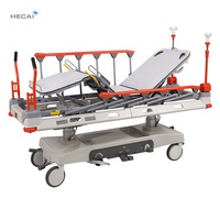 Chariot de transfert de patient électrique multifonctionnel HECAI LS-EA7C 2026 avec système hydraulique et construction métallique pour hôpitaux