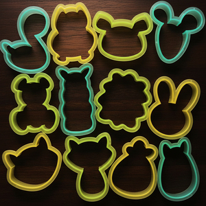 Sweet Sugarbelle Animal Cookie Cutter Moule Outil Pochoir Modèle Ensemble pour Royal Glaçage Biscuit Fondant Pâte Cutter Outil - Product Image 2