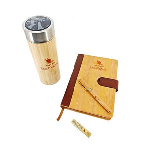 Juego de Regalo Promocional de Marca Popular QM, Taza Aislada Ecológica Corporativa, Bolígrafo, Juego de Regalo con Logotipo Personalizado - Product Image 1