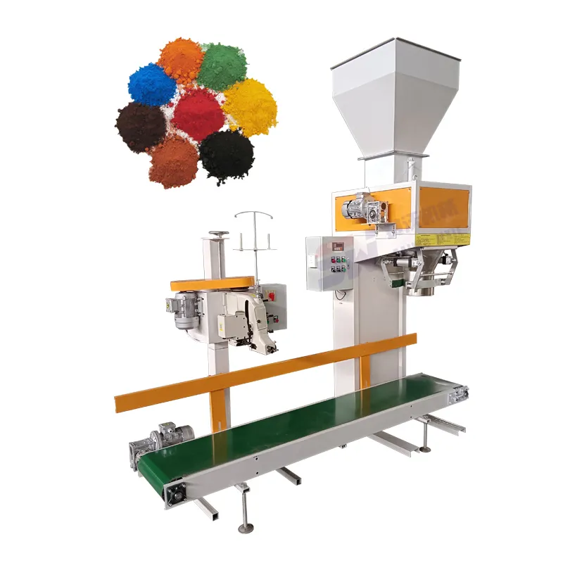 New Multi-function Automatic Weighing Tea Icing Sugar Sugar Wheat Corn Canola Seed Packaging Machine