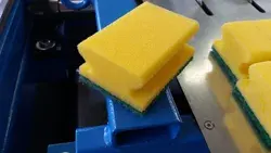Автоматическая машина для непрерывной резки губки с ЧПУ для мытья посуды абразивные губки