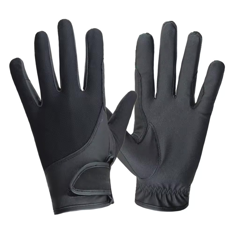 Microfiber Horse Riding Gloves for Unisex