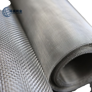 Miễn Phí Mẫu Crimped Siêu Tốt Thép Không Gỉ Màn Hình Màu Đen Tinh Khiết Titan Dệt Dây Lưới - Product Image 2