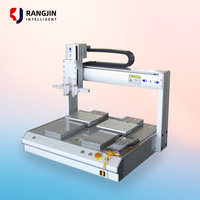 Robot de distribution de colle automatique universel 3 axes de haute précision et haute efficacité pour composants électroniques miniatures AB UV à chaud