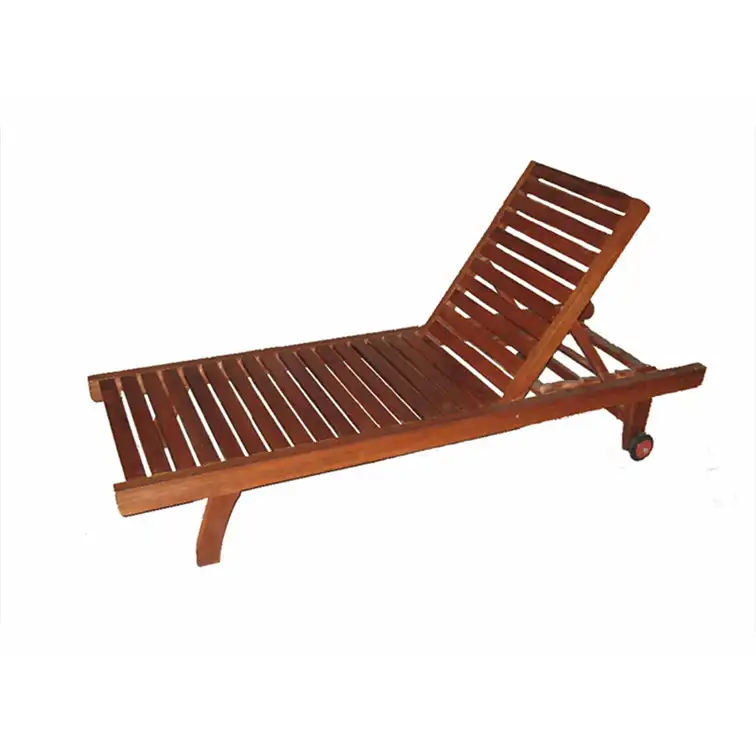 Новый складной регулируемый деревянный пляжный стул с логотипом на заказ для сауны, комнаты, бассейна