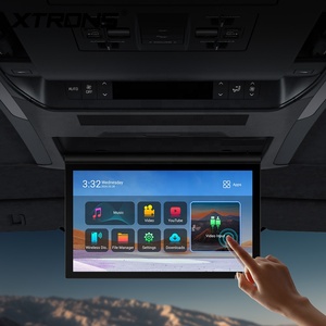 XTRONS 14 Inch Fully Laminated Display Touch Screen HD Input 2+32GB Flip <b>Down</b> Android Car Back Seat Monitor for Toyota & LEXUS - Product Image 5