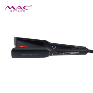 Lisseur <span class=keywords><strong>de</strong></span> <span class=keywords><strong>cheveux</strong></span> portable infrarouge à écran tactile personnalisé avec logo MAC 3 en 1 haute température <span class=keywords><strong>pour</strong></span> femmes - Product Image 6