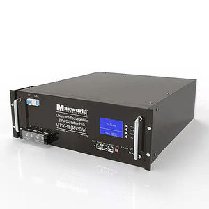 Paket Baterai <span class=keywords><strong>Lithium</strong></span> Surya All-in-One 48V 50AH Grade Stackable Hybrid Grid Rumah Lifepo4 Rak-Mounted CAN RS485 Garansi 3 Tahun - Product Image 1