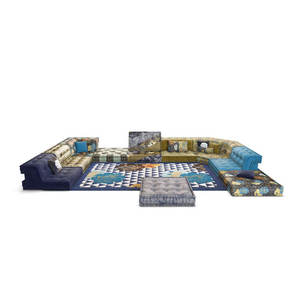 Ensembles de canapés de salon modulaires au <span class=keywords><strong>design</strong></span> moderne, canapé en tissu, meubles de maison, canapé Mah Jong Composition Rochi <span class=keywords><strong>Bobois</strong></span> - Product Image 6