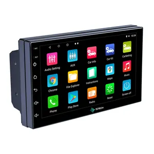 Autoradio Android 7 pouces, 2 Din, FM, multimédia, BT, mirrorlink, lecteur vidéo Mp5 pour voiture