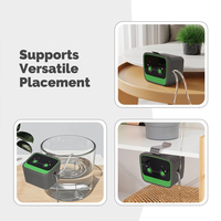 Minuteur d'arrosage intelligent pour plantes d'intérieur avec contrôle Wi-Fi - Système d'irrigation goutte à goutte programmable pour un arrosage de précision