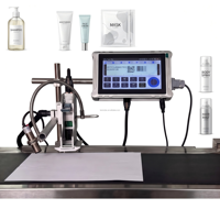 Nouvelle imprimante à jet d'encre TIJ à grande vitesse avec encre à séchage rapide pour l'impression automatique sur carton et sacs plastiques sur 5 lignes