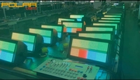 Barra de Luces Estroboscópicas LED Polarlights de 600W RGBW, Luces Estroboscópicas LED para Espectáculos, Eventos, Bares, Clubes, Parques Temáticos