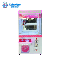 Machine de jeu de grue super mini MuchFun, vente en gros d'usine, machine de grue à monnayeur pour peluches et jouets, personnalisable en anglais