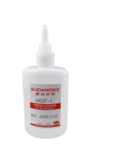 Kit MDF con Attivatore 450ml e Colla Super MDF-1 100g con <span class=keywords><strong>Spray</strong></span> Attivatore per Pannelli in Fibra a Media Densità, Materiali in Pietra, Fogli Acrilici - Product Image 2