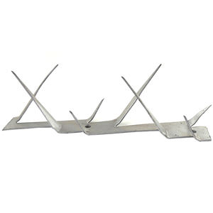 Puntas de alambre de acero galvanizado para maquinilla de afeitar antiescalada, puntas de pared antiescalada de seguridad para paneles de vallas y tapas de pared - Product Image 5