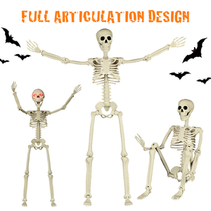 <span class=keywords><strong>Esqueleto</strong></span> Gigante Colgante <span class=keywords><strong>de</strong></span> Halloween <span class=keywords><strong>de</strong></span> 3 Metros con Luces LED, Decoración <span class=keywords><strong>de</strong></span> Jardín <span class=keywords><strong>de</strong></span> Terror para Casa Embrujada - Product Image 5