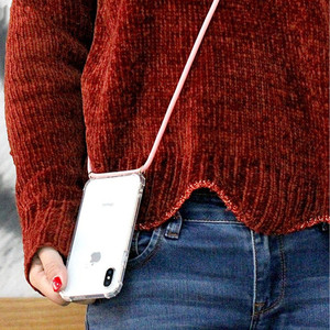 <span class=keywords><strong>Modelo</strong></span> 2026, Compatible con <span class=keywords><strong>iPhone</strong></span> 17 Pro Max, Logotipo Personalizado, Correa Cruzada, Funda Transparente con Cordón - Product Image 5
