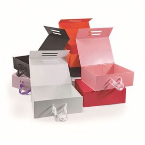 2026 Rc New Wholesale Luxury Flip Top Magnetic Clothing Packaging China Foldable Luxury Jewelry Perfume Gift <b>Box</b> Ribbon - Product Image 4