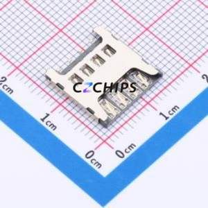 C7903-51 SIM Card Connector SMD Connector ( Card Type: Micro SIM Card )( Body Max Height: 1.5mm ) - Product Image 1