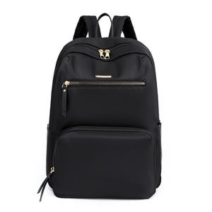 Sac à dos Oxford zippé pour femme 2026, grande capacité, pour ordinateur portable, <span class=keywords><strong>voyage</strong></span>, étudiant, couleur unie - Product Image 5