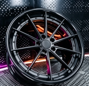 ล้อฟอร์จสั่งทำพิเศษ ล้อฟอร์จ 5x120 สีดำ ขนาด 17 18 19 20 21 22 23 24 นิ้ว ล้อรถยนต์ ล้อฟอร์จ - Product Image 3