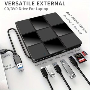 Di động Blu ray Burner USB 3.0 DVD người chơi bên ngoài Blu ray nhà văn DVD ổ đĩa USB Blu ray Máy nghe nhạc - Product Image 4