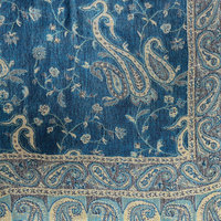 Châles en pashmina pour femmes, écharpe douce et soyeuse réversible, motif paisley vintage, jacquard, avec franges