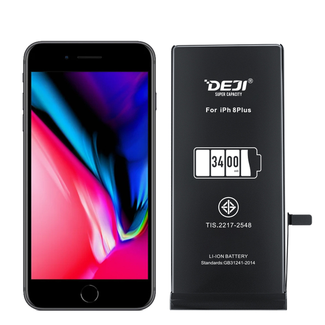 3400mAh High Capacity Batteries for apple iPhone 8 Plus Rechargeable