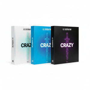 Le sserafim พวงกุญแจ K-Pop 4th มินิอัลบั้มบ้าหนังสือเนื้อเพลง1EA การ์ดภาพ3ea กล่องสติกเกอร์หน่วยสิ่งพิมพ์อิเล็กทรอนิกส์1ชิ้น - Product Image 2