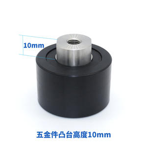 Ruedas de Alta Capacidad de Carga Suministradas por el Fabricante, Rodamientos BDR45, Ruedas Guía Recubiertas de Goma, Rodamientos de Bolas de Ranura Profunda No Estándar - Product Image 3