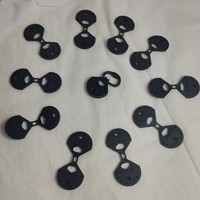 500 pièces réutilisable serre maille boucle escalade vigne cadre crème solaire filet fixation Clip pare-soleil carte boucle