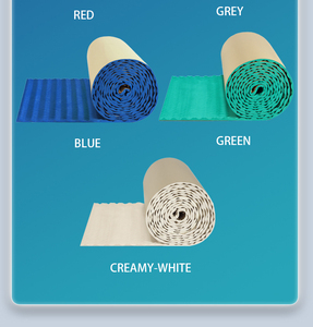 Paneles de algodón de espuma acústica de forma de onda colorida de alta densidad personalizados de diseño de modelo 3D Funas para KTV/estudio/taller - Product Image 5