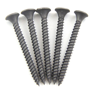 Gypsum Board Self Tapping <strong>Screw</strong> / Hexagon Head Galvanized <strong>Wood</strong> <strong>Screw</strong> for Wooden Structure / Flat Head <strong>Black</strong> Drywall <strong>Screw</strong> - Product Image 6