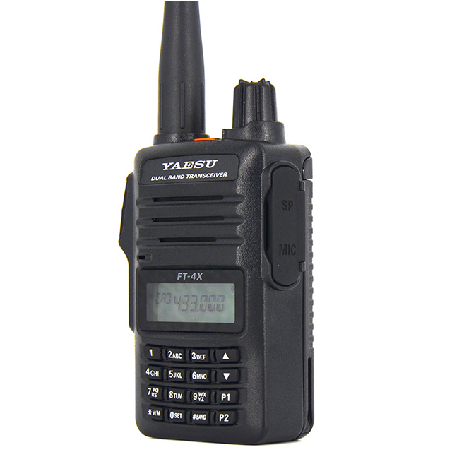 Двухдиапазонная УВЧ УКВ Двусторонняя радиосвязь YAESU FT--4XR Рация, рация 50 км