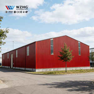 Almacén Industrial Prefabricado de Acero Galvanizado en Caliente, Resistente al Viento, para Distribución Comercial Mayorista - Product Image 1