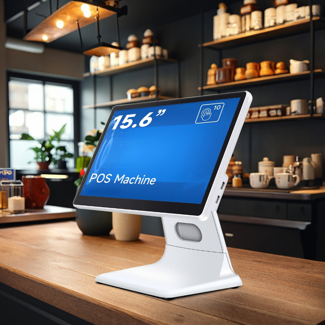 15.6inch Electronic Cash Register EPOS Machine POS System Terminal for Hospitality Retail Restaurant Supermarket Checkout