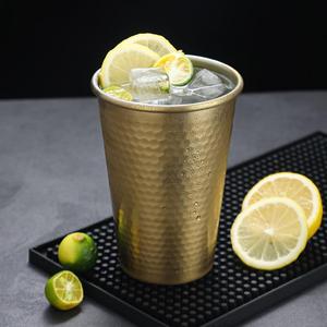 Stainless Steel Tumbler 304 Diamond Pattern Single Layer Beverage Cup For Party Drink Serving - Product Image 1