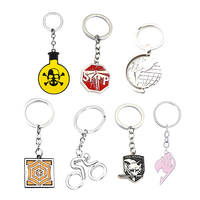 Porte-clés personnalisé avec pendentif, porte-monnaie rond vierge, en alliage de cuivre et argent, breloque en métal