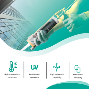 Kualitas Superior Sealant silikon VOC rendah perekat penyembuh netral luar ruangan - Product Image 4