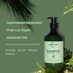 Shampoo à l'huile d'olive personnalisé Anti-frisottis Répare Réduit les dommages causés par la sécheresse Lisse <span class=keywords><strong>Cheveux</strong></span> brillants Pointes fourchues Hydrate Soin quotidien Formule 2 en 1 - Product Image 4