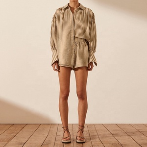 Nuevos <span class=keywords><strong>pantalones</strong></span> <span class=keywords><strong>de</strong></span> playa para <span class=keywords><strong>mujer</strong></span>, <span class=keywords><strong>pantalones</strong></span> <span class=keywords><strong>cortos</strong></span> holgados deportivos <span class=keywords><strong>de</strong></span> ocio para el hogar para <span class=keywords><strong>mujer</strong></span>, <span class=keywords><strong>pantalones</strong></span> calientes transpirables <span class=keywords><strong>de</strong></span> <span class=keywords><strong>lino</strong></span> y algodón a rayas para exteriores - Product Image 4