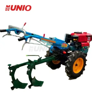 Hot Farming Small Walking Tractor Traktor Behind Walk Tracteur For Agriculture Machine Equipment