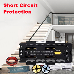 Contrôleur d'éclairage d'escalier à détection de mouvement humain ES32 PIR avec protection contre les courts-circuits - Product Image 2