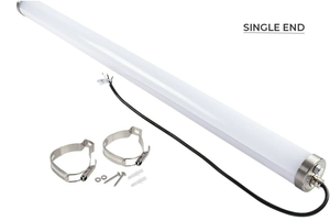 ไฟกันน้ำสำหรับฟาร์ม 0.6/1.2/1.5 เมตร IP69K กำลังไฟ 20W 40W 60W หลอดไฟ LED  ตัวเรือน PMMA เชื่อมต่อได้ ป้องกันการกัดกร่อน - Product Image 2