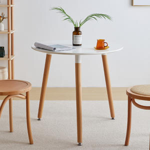 Venta especial juego de mesa de comedor y silla mesa de cocina blanca - Product Image 3