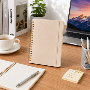 Elastic Band Spiral Notebook A5 Custom Logo 70 Sheets Lined <strong>Writing</strong> <strong>Journal</strong> for Business Office Student School Gift Supplies - Product Image 6