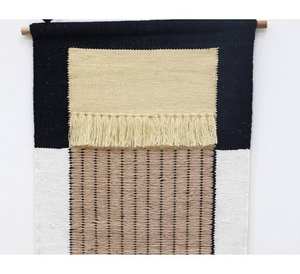 Décoration murale bohème en macramé, aspect élégant, faite à la main en coton, décoration murale bohème, utilisation personnalisée, usage domestique - Product Image 3