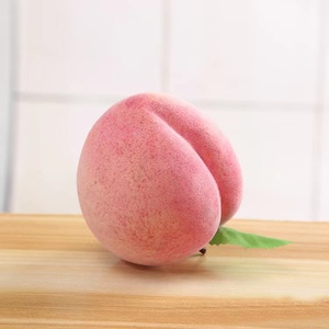 Frutta artificiale decorazione casa finto ananas uva fragole pera olio frutta arancia limone cera mela anguria Banana - Product Image 6