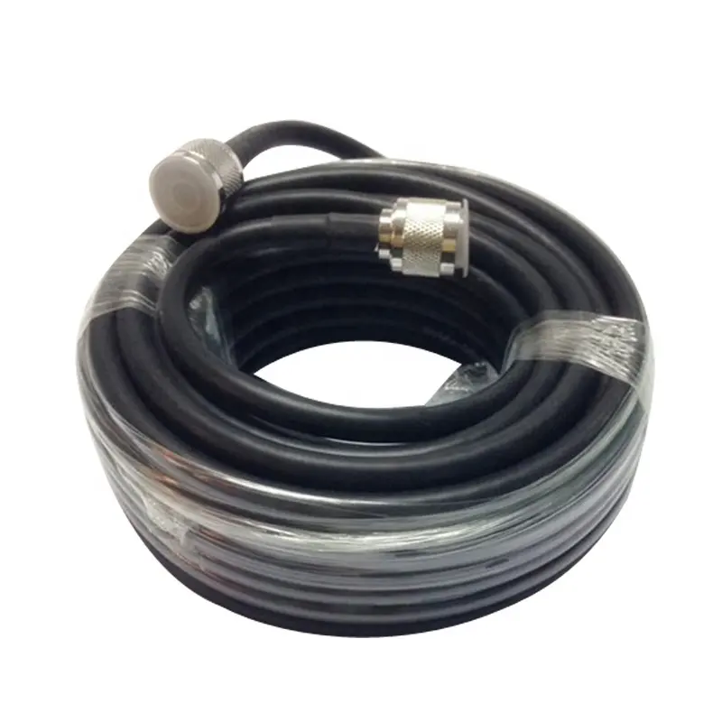 1/5/10/12/15/20/30/50 Meter Communicatie Kabels 2 N-Male connectors 5D Jumper Kabel Voor 2G 3G 4G 5G Mobiele Booster